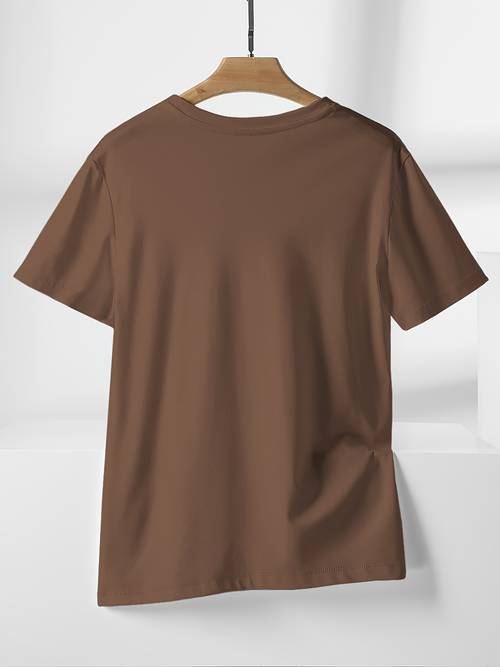 damen kurzarm-t-shirt mit einzigartigem design aufdruck, mit rosen-tätowiermaschine „tattoos are “-grafik. lockerer sommerstil, oberteil