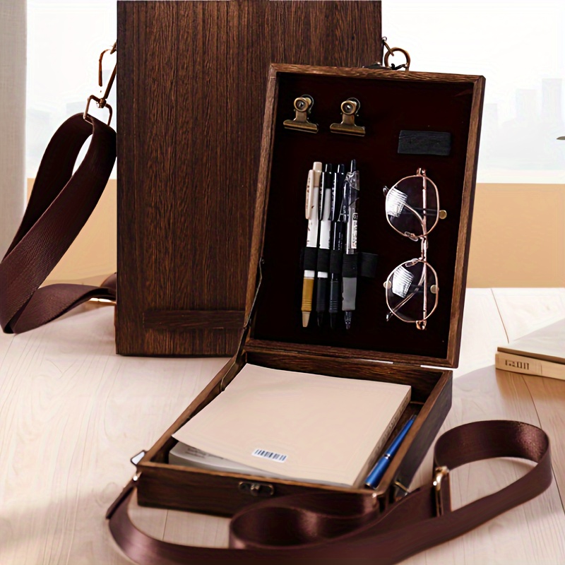 Writer Messenger Wooden Box Multi functional Artist Tool - Temu