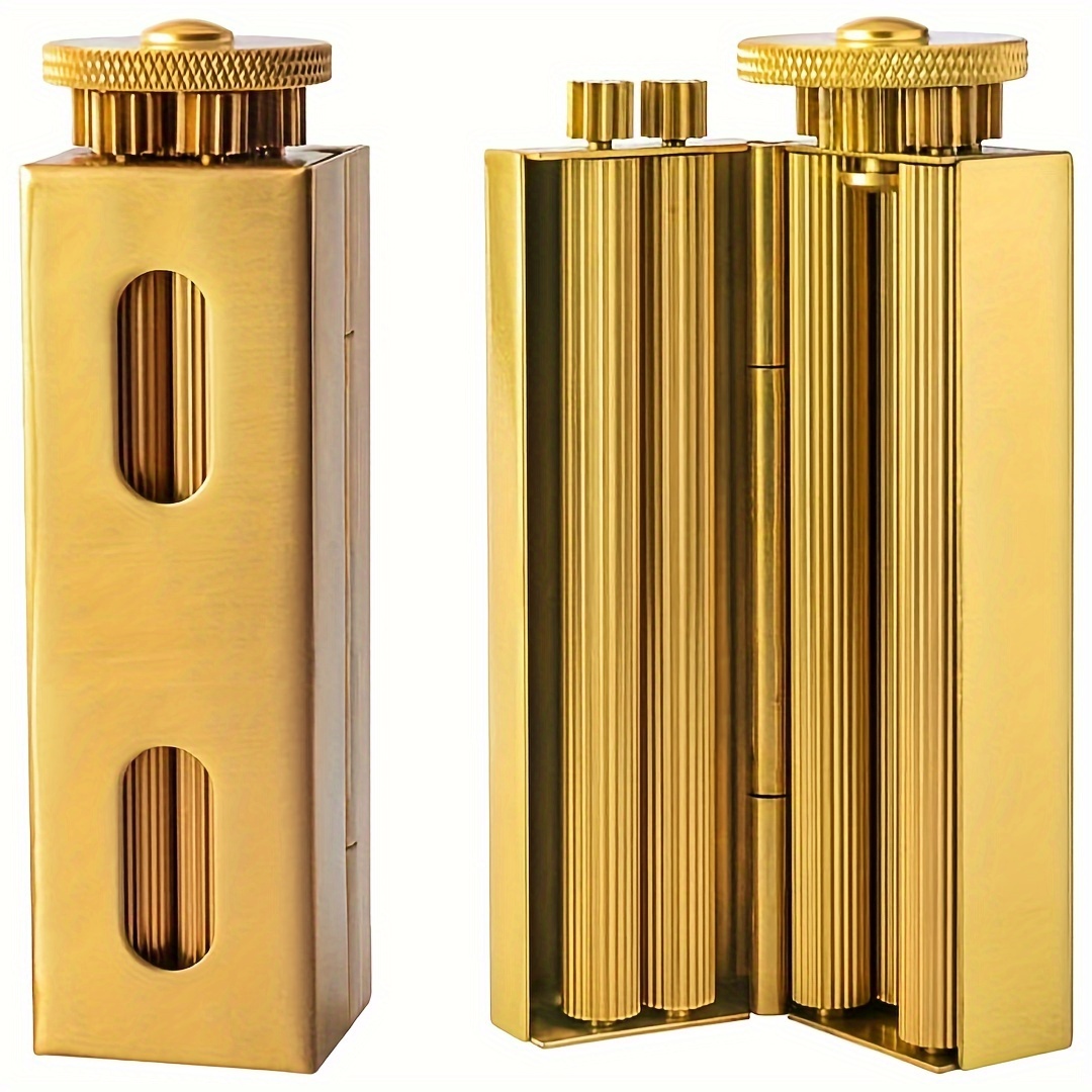 cigarette rolling machine with filters vintage square cigarette rolling machine mens pure copper