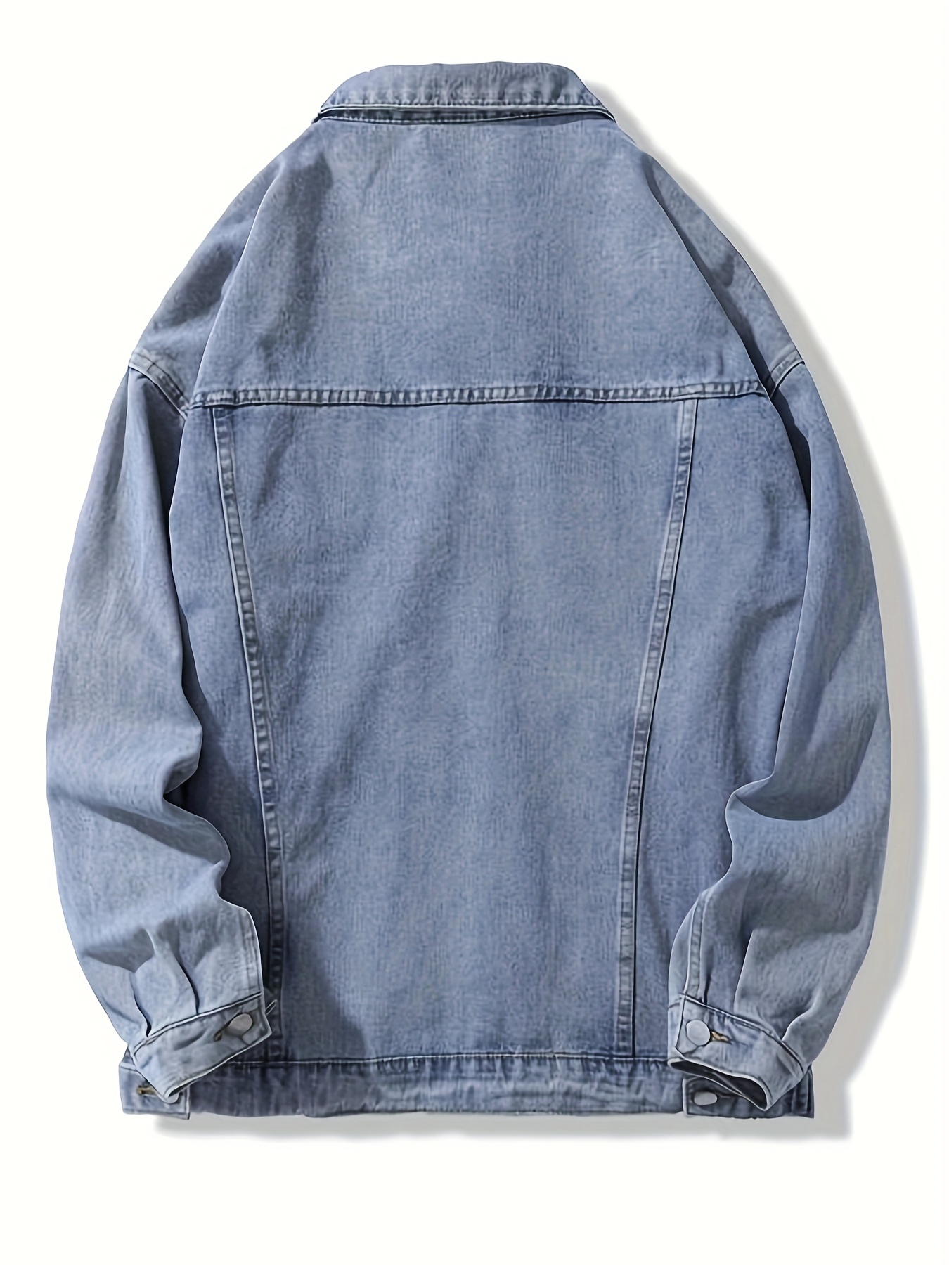2024 new seasonal denim jacket 8135 men's clothing - Temu Switzerland
