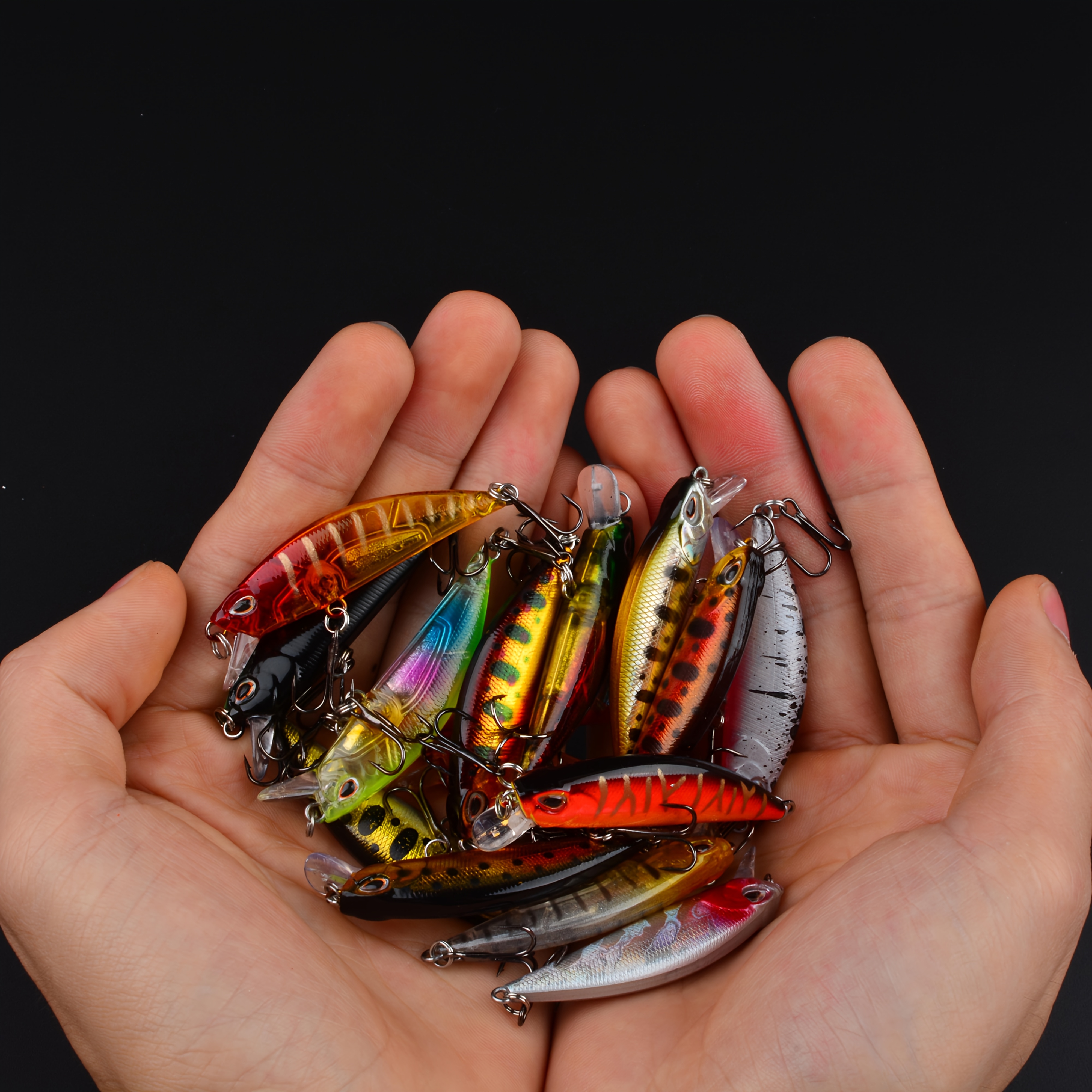 15 juegos de señuelos minnow de sinking       Detalles del producto 3