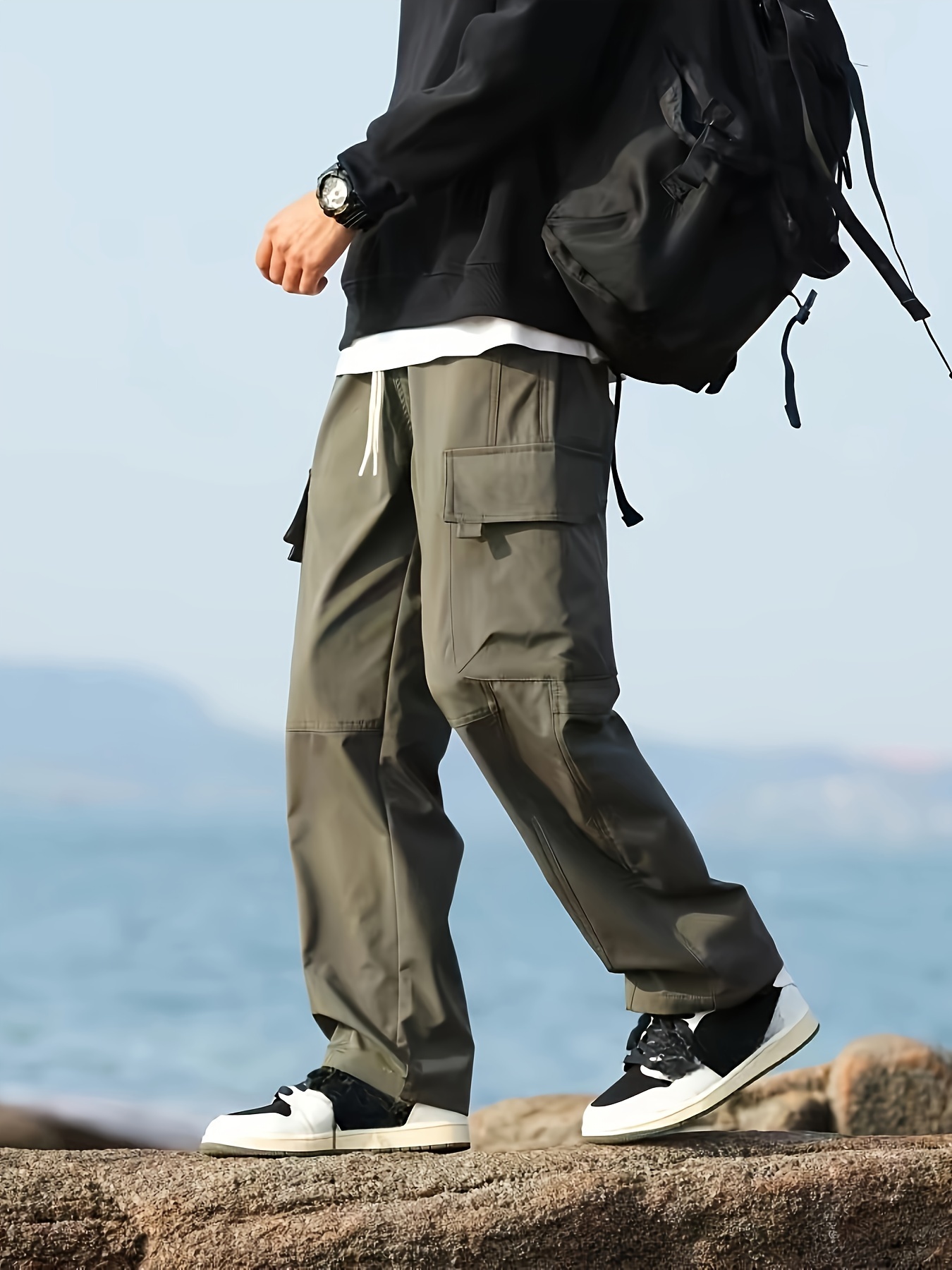 mens winter pants sold on Temu United States