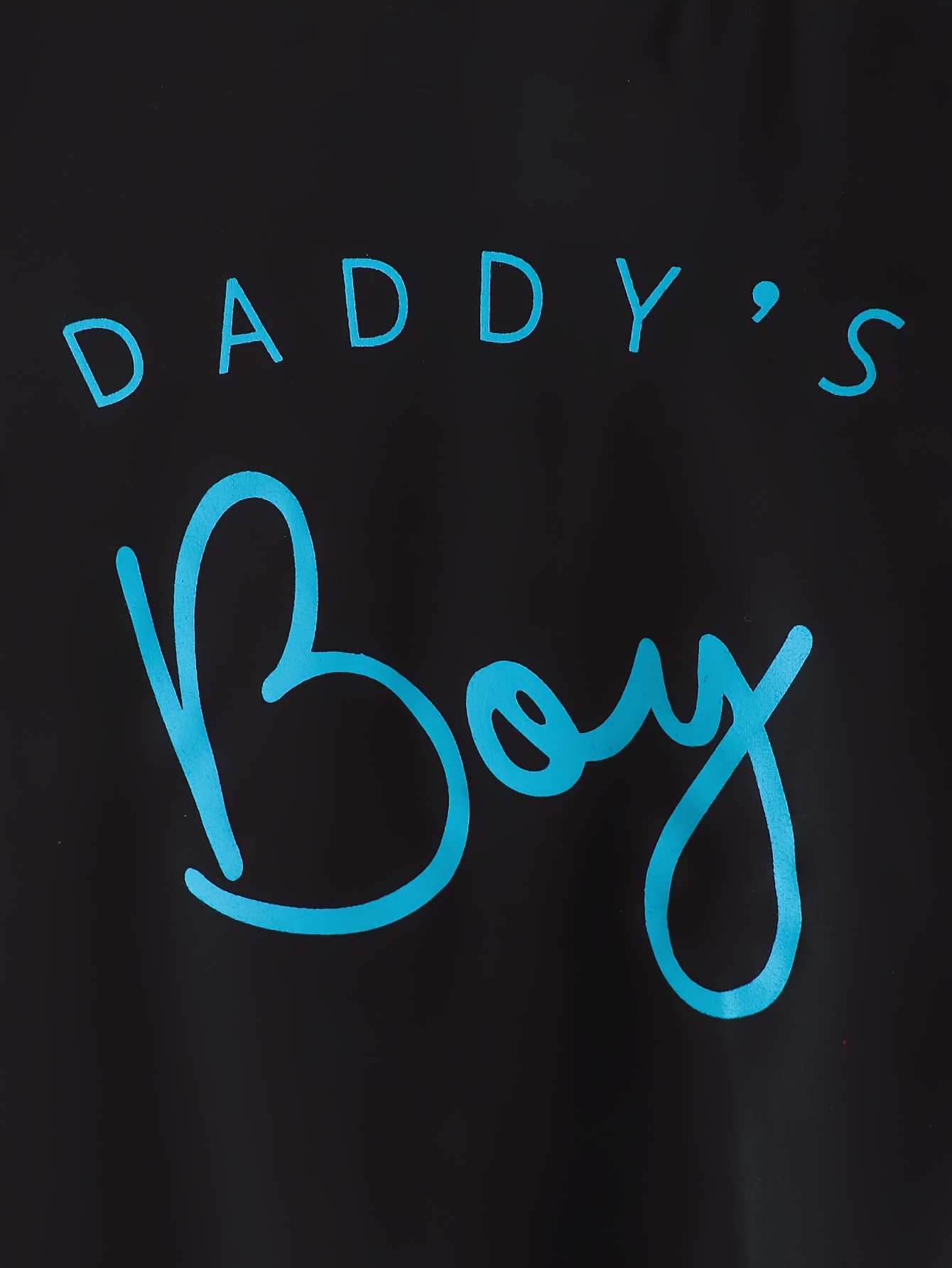 2pcs Summer Outdoors Boys' Casual Letter Print T-Shirt and Shorts Set, Daddy'S Boy, Soft Knit Polyester with Slight Stretch, Short Sleeve, Crew Neck, for Boys, for Outdoor