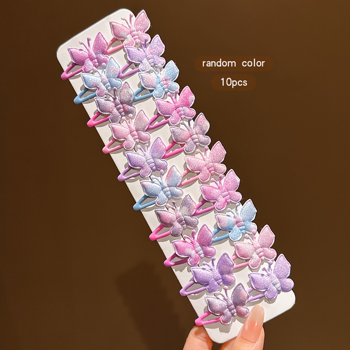TEMU 10pcs Random Colors Style Bb Clips Hairpins Suitable For Daily Additions