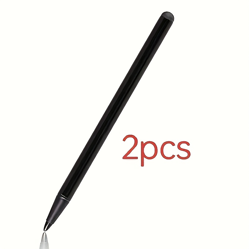 2pcs Dual-head Colorful Stylus For Touch Screen Phones And Tablets - Precision Round Disc Tip, , Capacitive Painting And Office Supplies