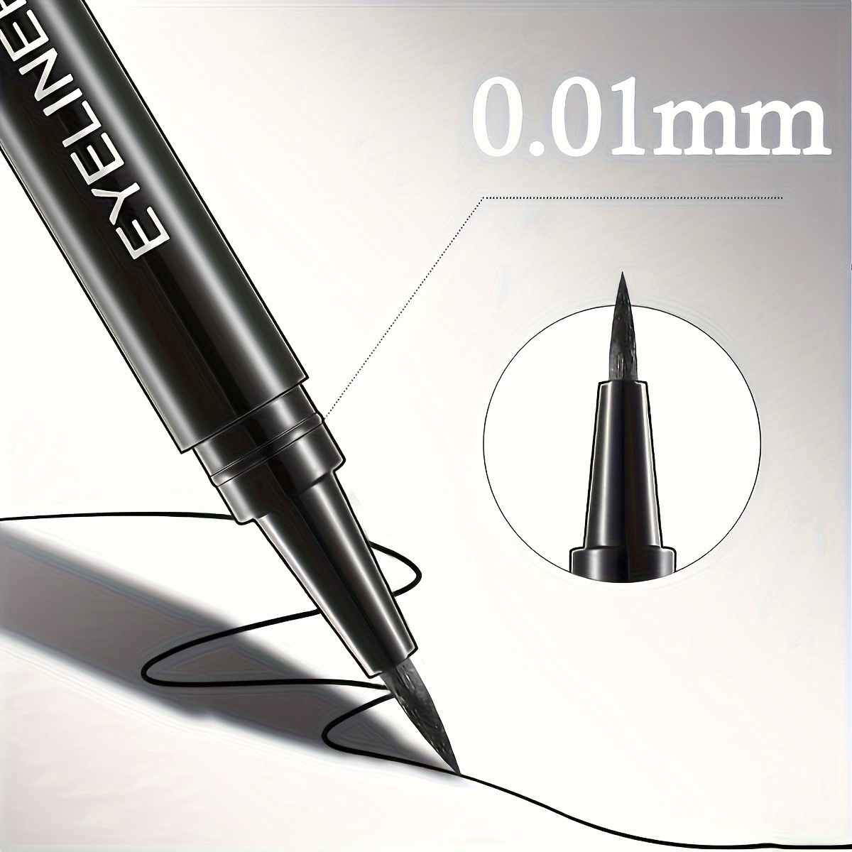 Set 12 Christmas Liquid Eyeliner Pens Featuring Ultra Fine