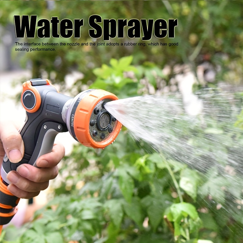 Spruzzatore Regolabile Per Tubo Da Giardino In Ottone Massiccio - 10,2 Cm Con 10 Rondelle In Gomma, Ugello Multiuso - 2