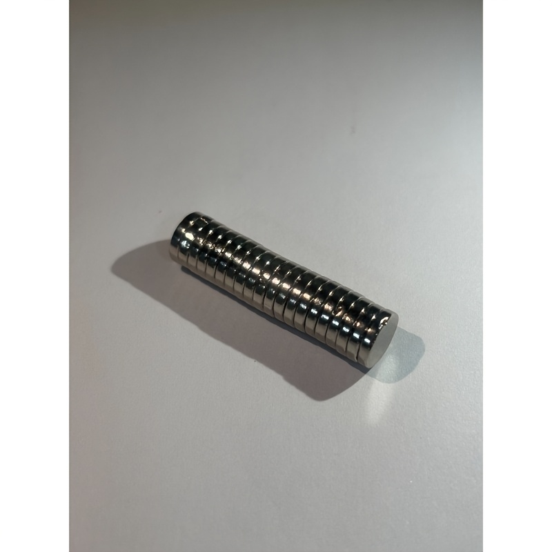 TEMU 20pcs Of 8x2mm Magnets, Disc Magnets, Round Shape, Suitable For Office Use