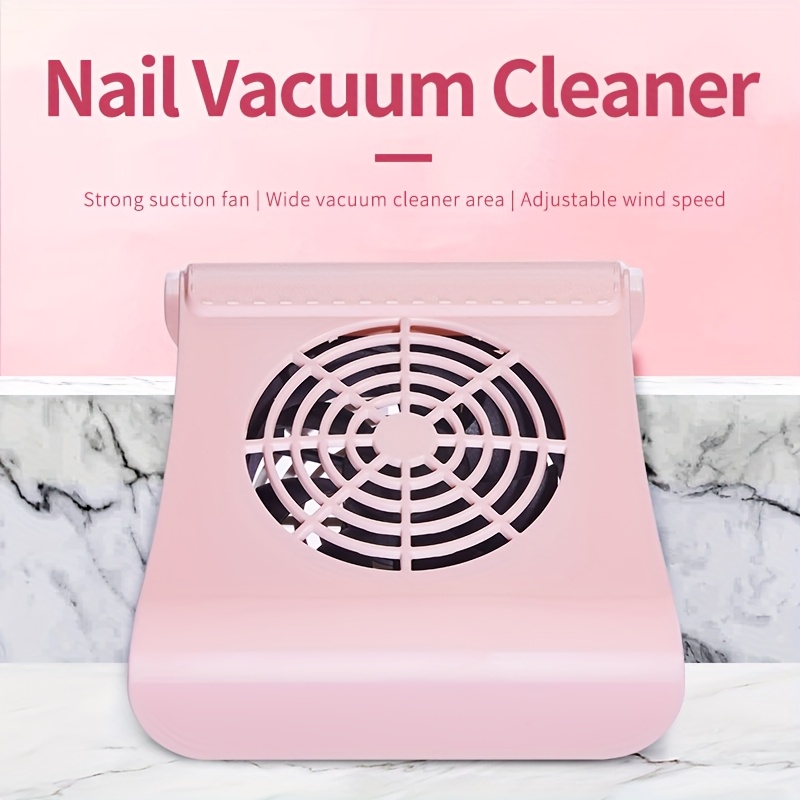 Aspirador de Pó para Unhas com USB, Coletor de Pó Elétrico para Manicure, Extrator de Pó para Polimento de Unhas em Gel, Inclui 2 Sacos de Pó, para Remoção de Pó em Casa e Salão