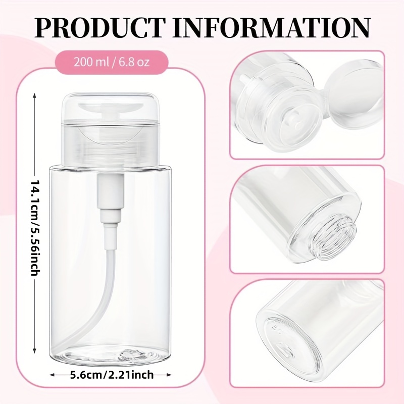 Pumpflasche 200ml – Dosierflasche Zum Drücken, I Produktbild-Vorschau 4