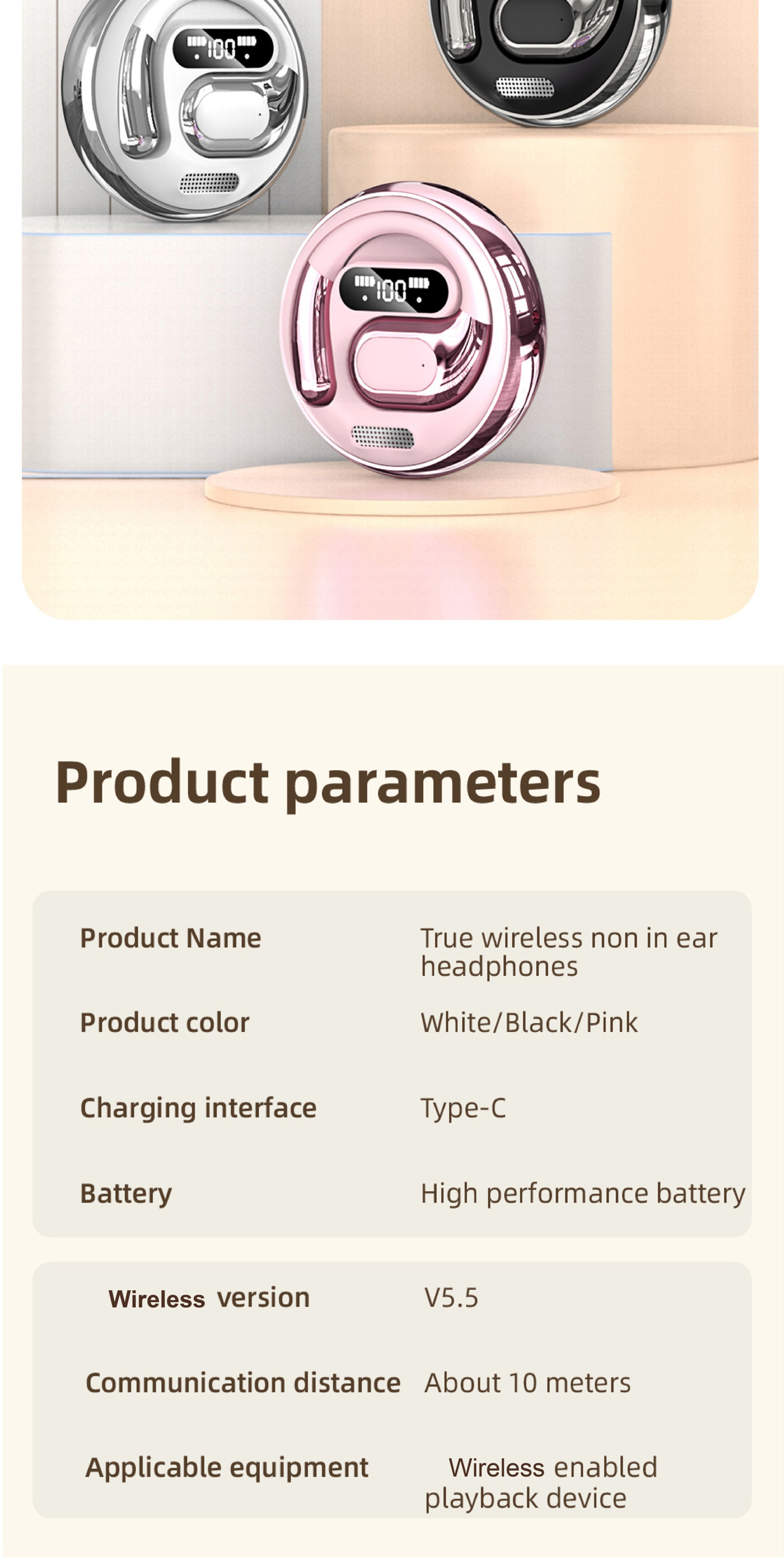 AI Real-time Translation Wireless Headphones, OWS Language Translation Earbuds, 144 Languages, 3-in-1 Translation Earbuds with iOS and Android Systems, suitable for learning, business and travel Core Technology & Function 28 AI Real-time Translation Wireless Headphones, OWS Language Translation Earbuds, 144 Languages, 3-in-1 Translation Earbuds with iOS and Android Systems, suitable for learning, business and travel