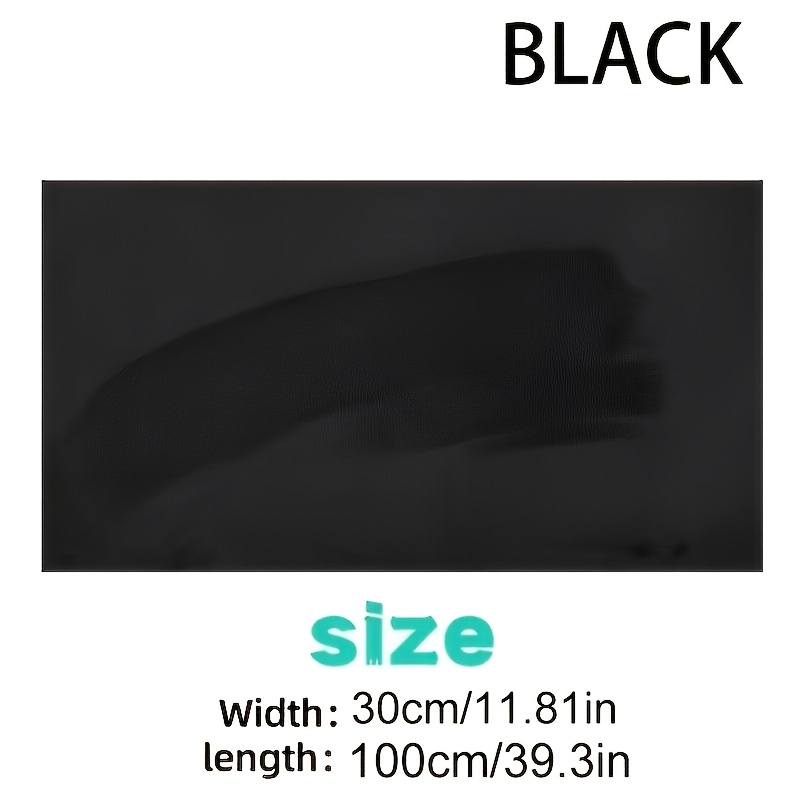 TEMU A Roll Of Black Self-adhesive Suede Surface Automotive Interior Decoration Home Decor Handmade Art Piece, Which Cut For Fashion And , Suitable