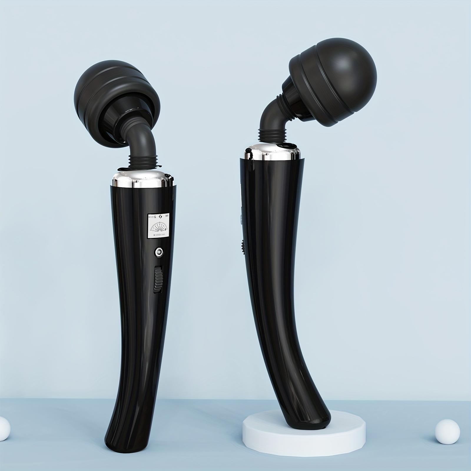 SANJIANKE Electric Massage Stick - USB Rechargeable 1200mAh Portable Muscle Relaxation Device with High-Speed Motor, Compact & Elegant Design for Full Body, Back, Neck, Legs, Waist - ABS Material, Massagers for Muscles, Deep Tissue, Modern Massager, Durable Construction, Handheld Massager, Home,, Sleek Massager, Longlasting Battery, Management
