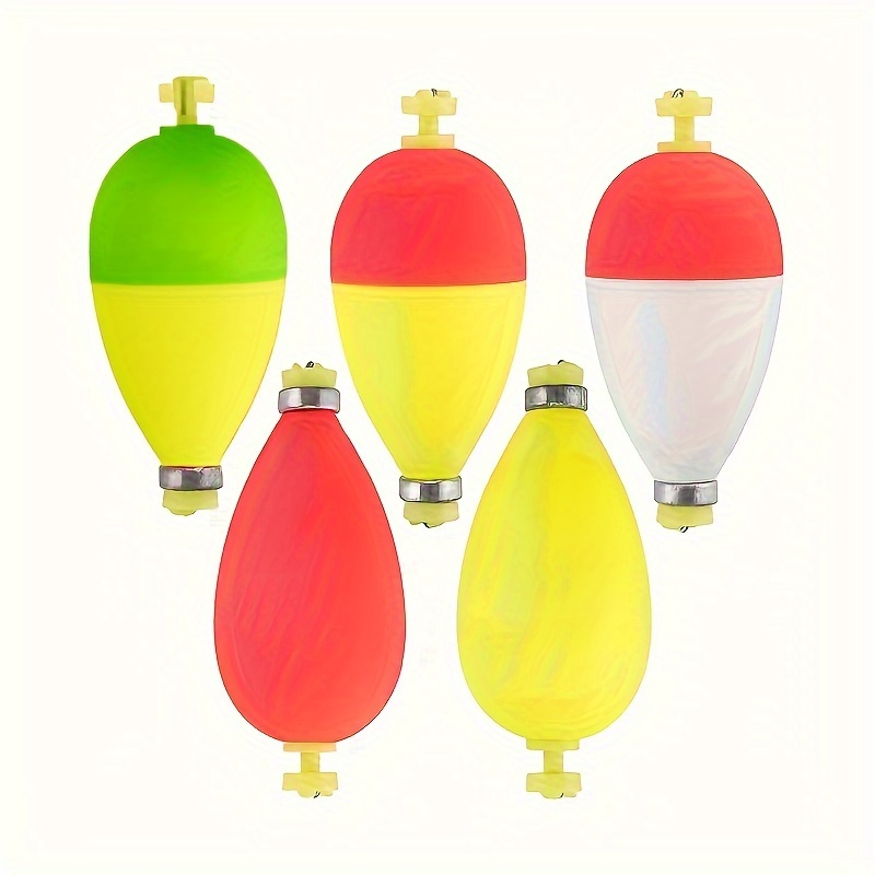 

1pc/6pcs Bullet Type Float Eva Foam With With A Lead Pendant Far Throw Fishing Float, Non Use