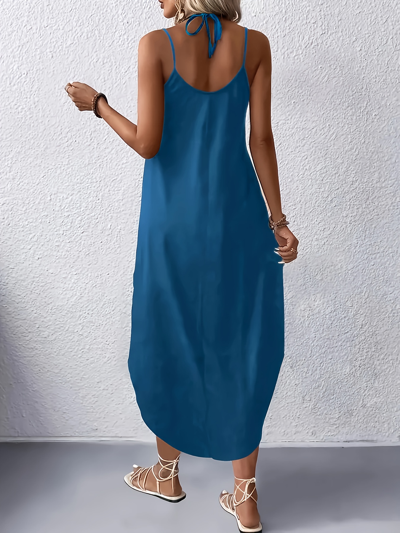 plus size 2pcs solid color maxi bodycon dress comfortable - Temu