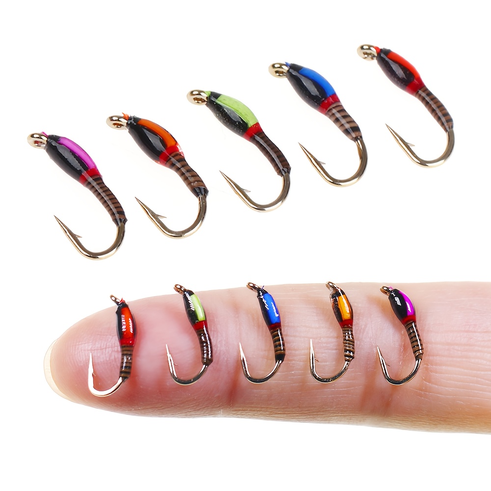 5 Stck Epoxid Buzzer * Nymph Fliegen * * #12 #16 Fliegenfischen Fliegen *  Barsch * Angeln Kder