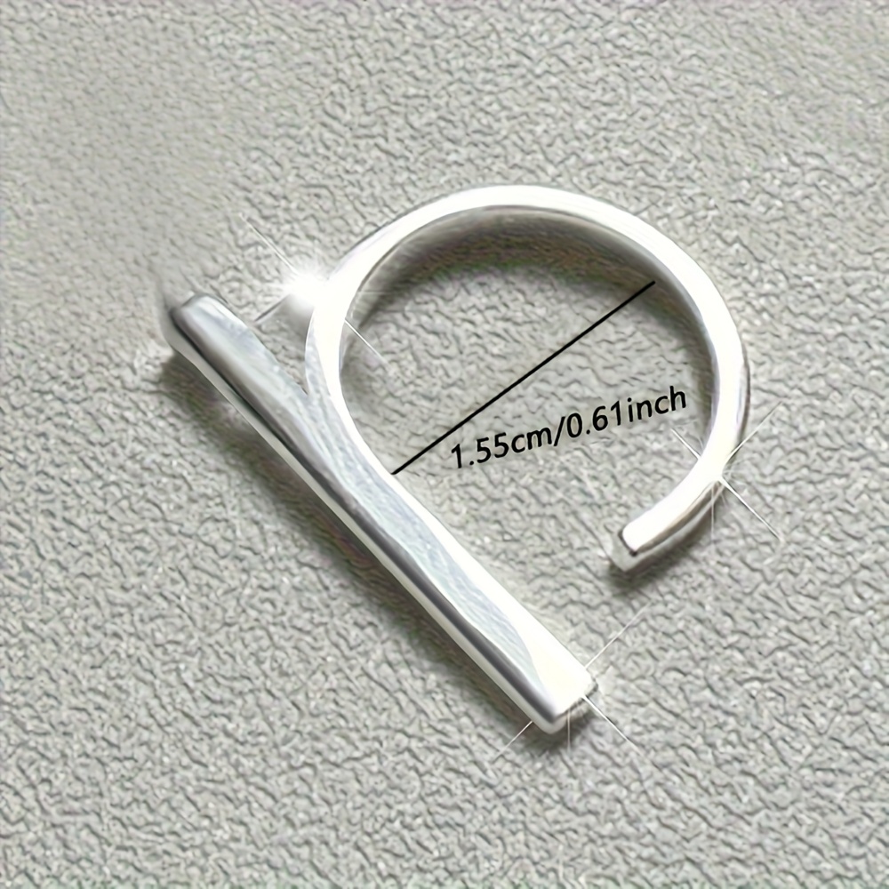 Women's Fashion Statement Ring, Adjustable Open Design
