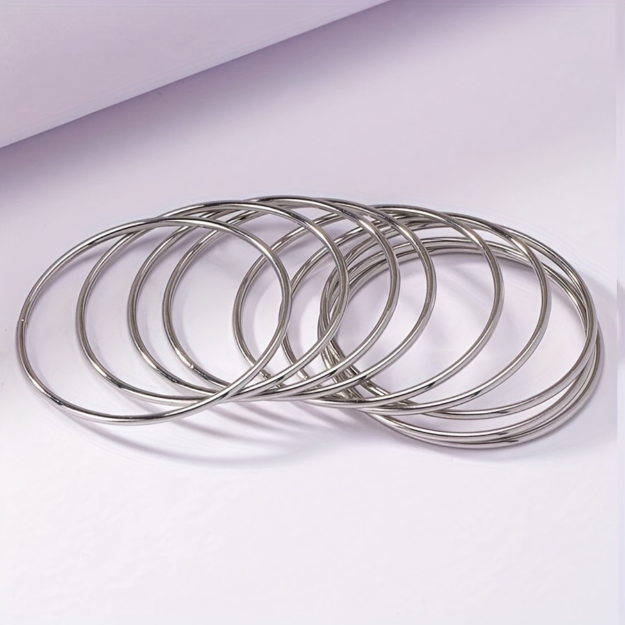 TEMU Set da 9 braccialetti minimalisti con texture ad , adatti per l'uso da donna, regalo di Halloween, appuntamenti festivi e vacanze