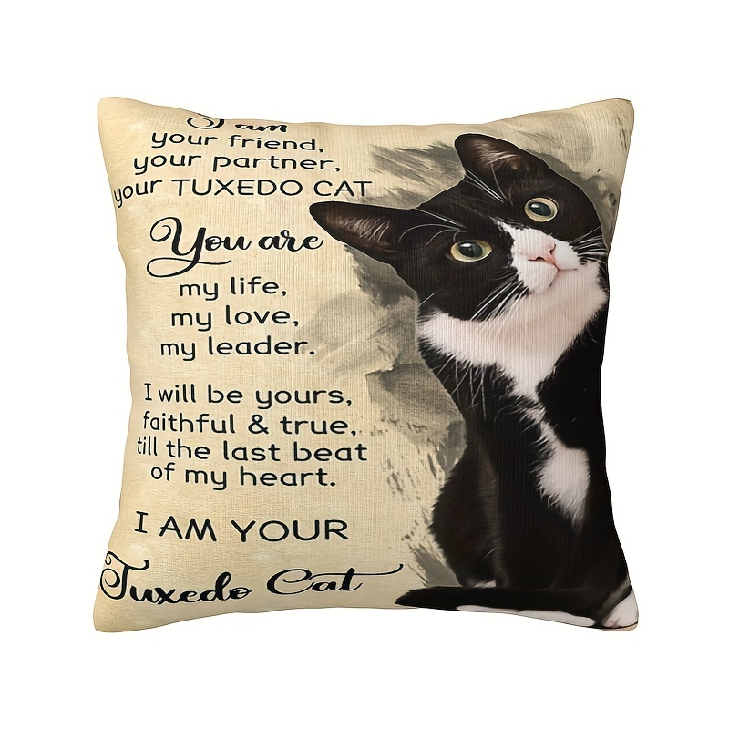 

1pc, (18''x18''), Cat - , , , , Decor, Bedroom Decor, Collectible Decoration( Is Not Included)