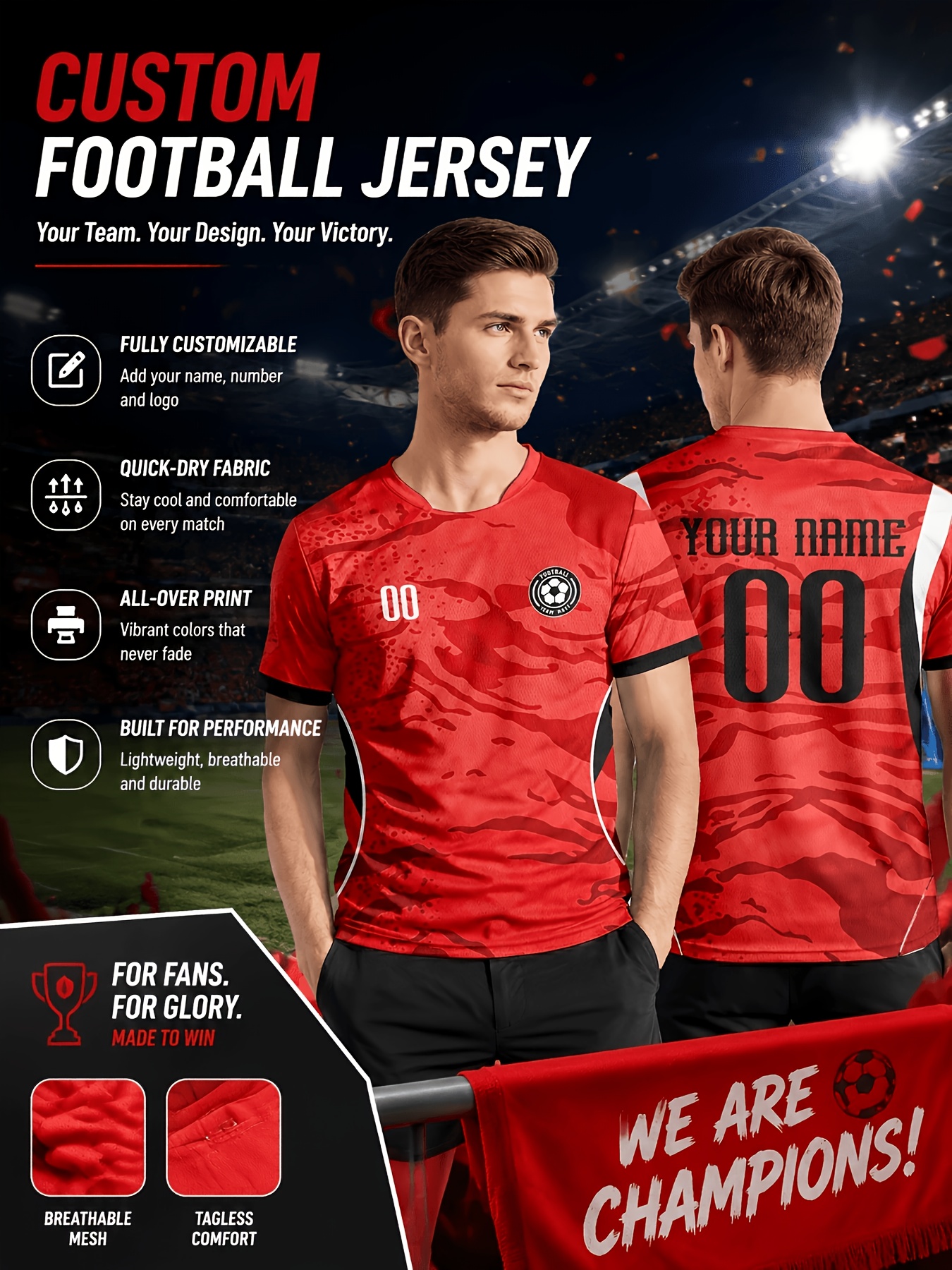 【2026 韓国 ホーム カスタム チーム サッカージャージ tシャツ | 名前と番号のロゴ  | ハーフ デザイン | コン ストライプスタイル | 100% ポリエステル 210g メッシュ 速乾性 | スポーツ通気性】
