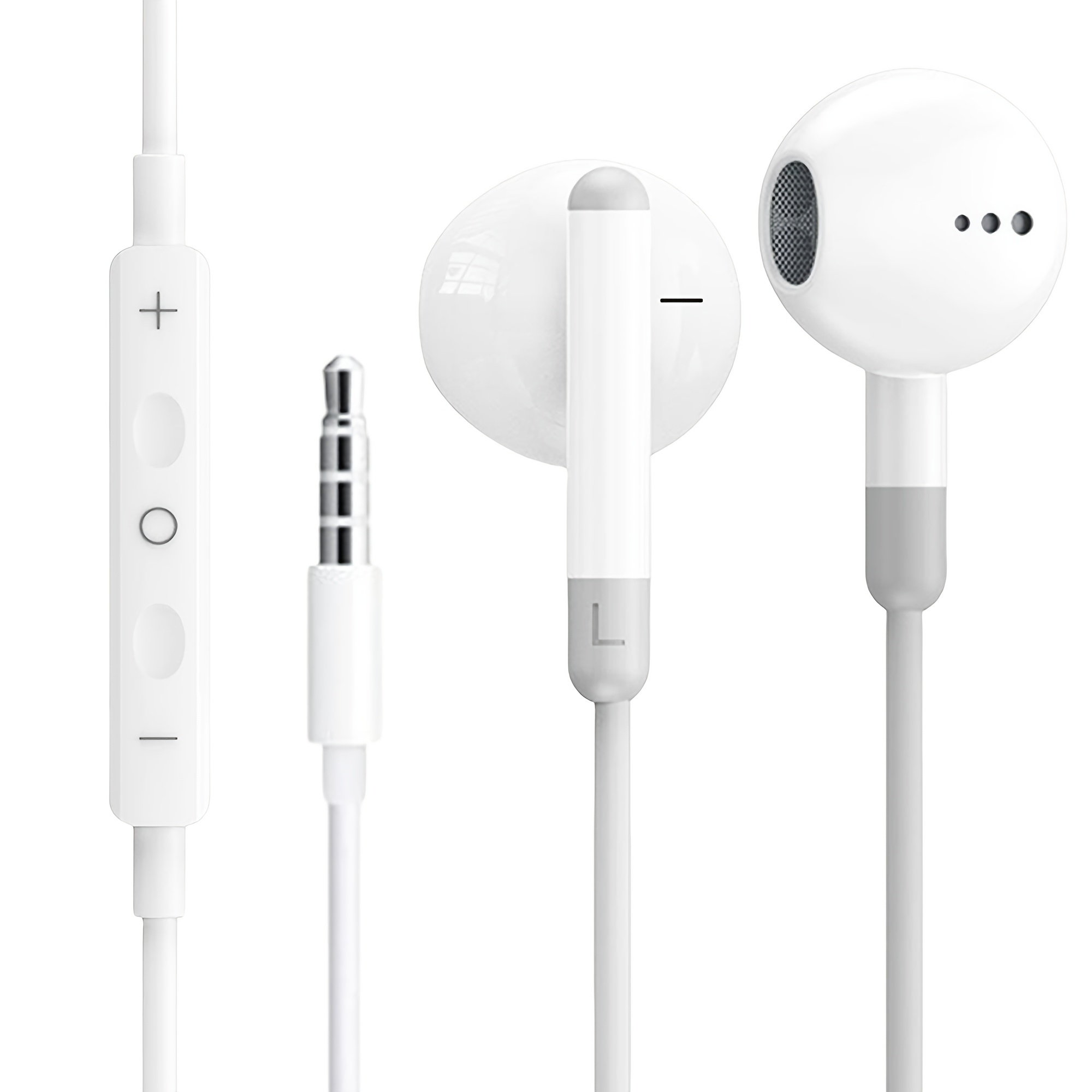 TEMU ./2 Stk./3 Stk. Kabelgebundene Kopfhörer 3,5-mm-Klinkenstecker Ohrhörer Audio Elektronische Anrufe & Musik Stereo In-Ear-Kopfhörer Headset