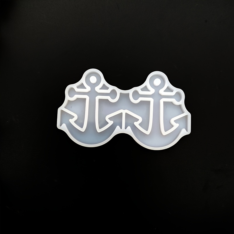 Mold Series Diy Ship Anchor Earrings Drip Mold Diy Earrings Pendant Decorative Dolphin Earrings Silicone Mold