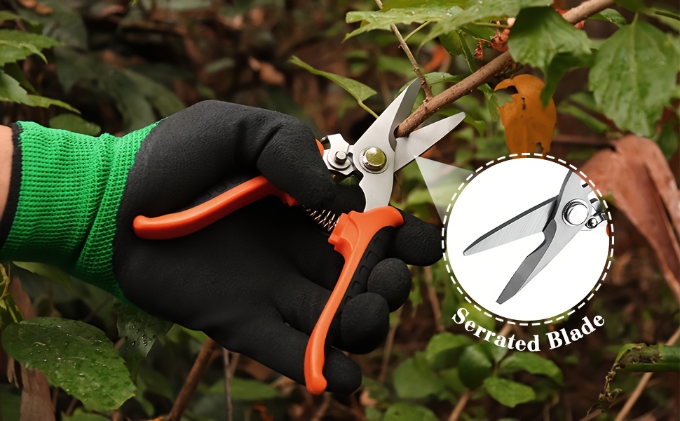 3pcs Garden Pruning Shears Gardening Shears Gardening Scissors Stainless Steel Plant Flower Scissors Scissors Pruning Shears Gardening Shears.
