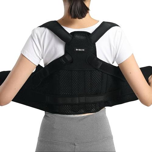 unisex back support belt lumbar support lightweight breathable for home gym office spring summer