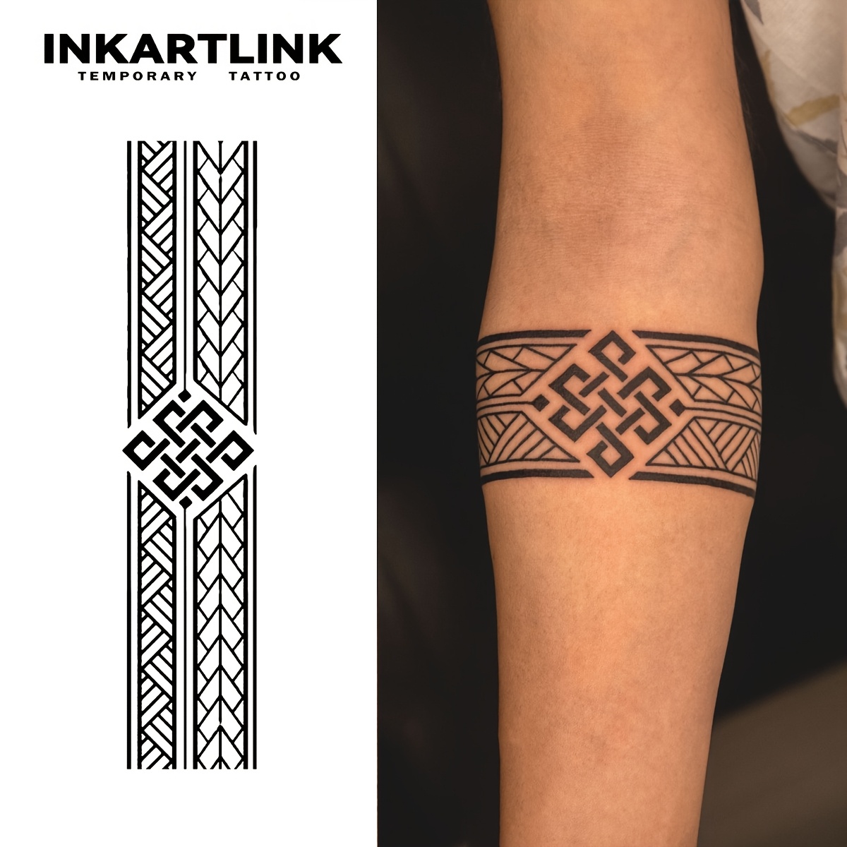 geometric arm band tattoo - Netherlands, image size:1200x1200