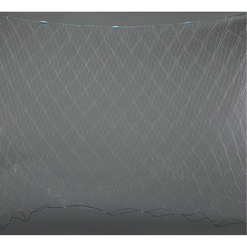Night Cat 30m 6'x100' Finished 3 Layers Monofilament With Float Mesh Fishing Net Seine Net