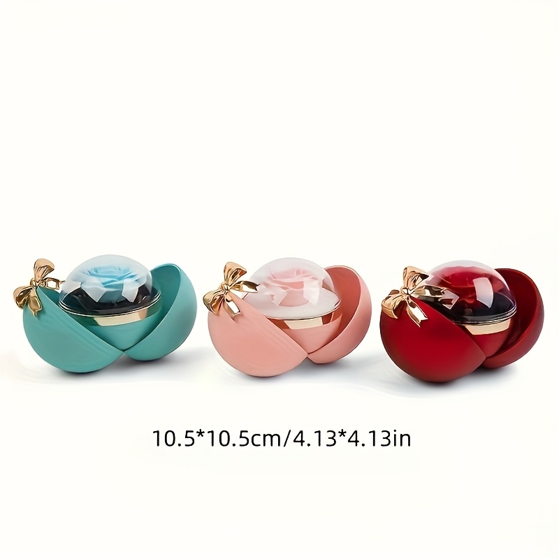 Ball-shaped Bow Jewelry Box