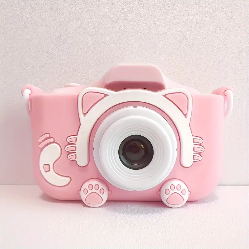 hd   kids camera front and back hd photography fun filters and relaxation games save valuable works and beautiful memories anti drop cute and durable birthday gift for boys and girls pink 6