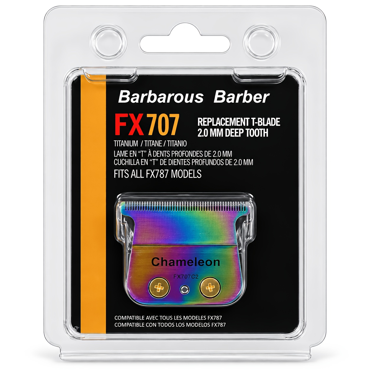 Image of Trimmer Replacement Compatible With Babyliss Pro Trimmer Blade, Zero-gapped Replacement Trimmer Blade Compatible With Fx787 And Fx726 Trimmer