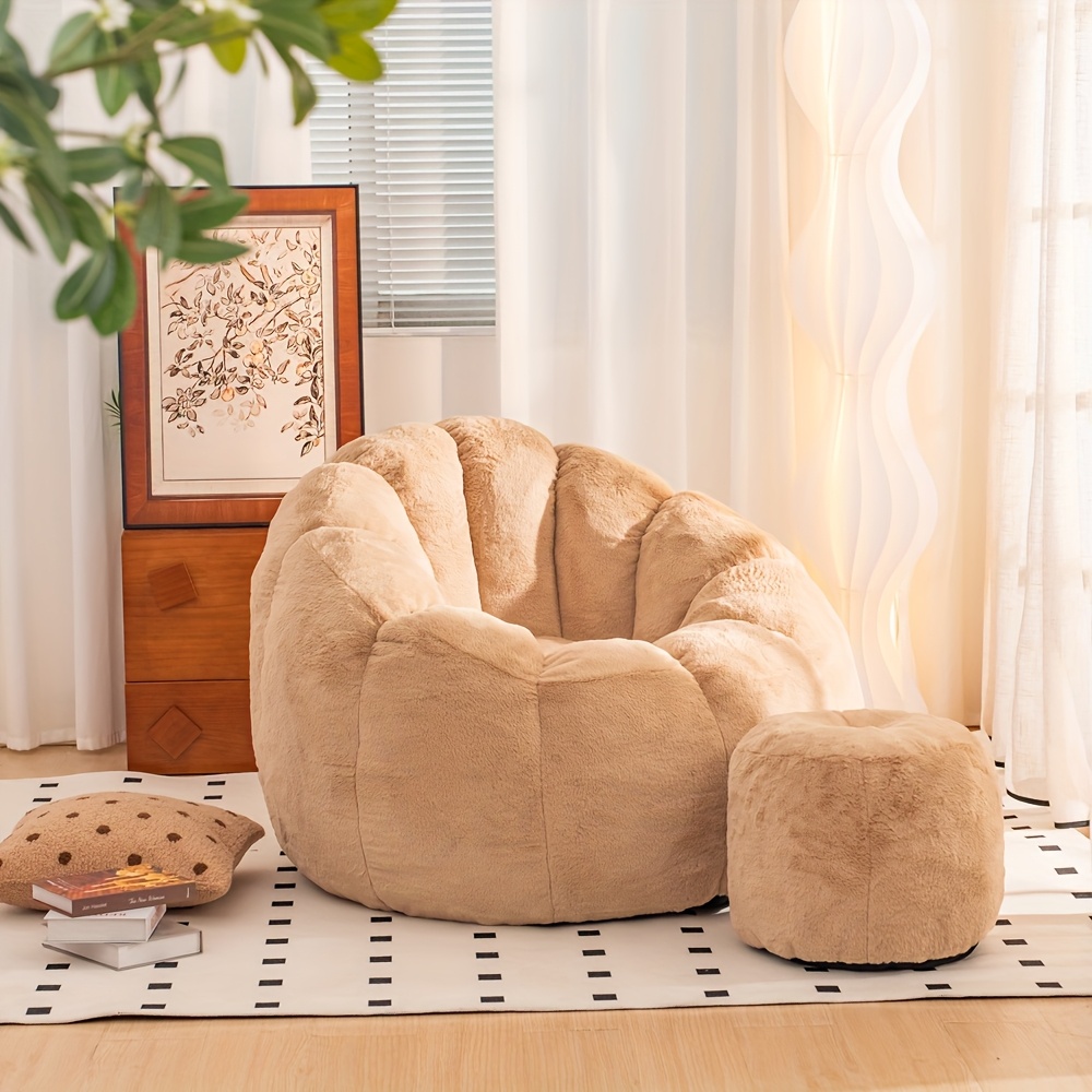 Oversized Chair Big Squishy Armchair Floor Sofa Giant Bean Bag