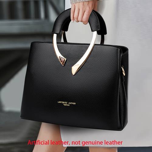 stylish handbag for from premium materials ideal for mothers featuring a as a crossbody or shoulder bag with a three layer retro tote style
