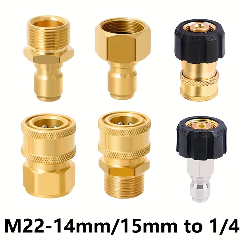 Adattatore M22 Per Idropulitrice, Connettore Da Pistola A Tubo, Conversione Utensile Rapida - 4