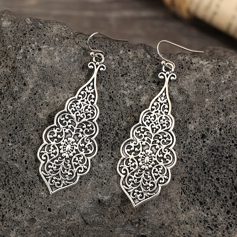 Vintage Ethnic Style Patterned Earrings