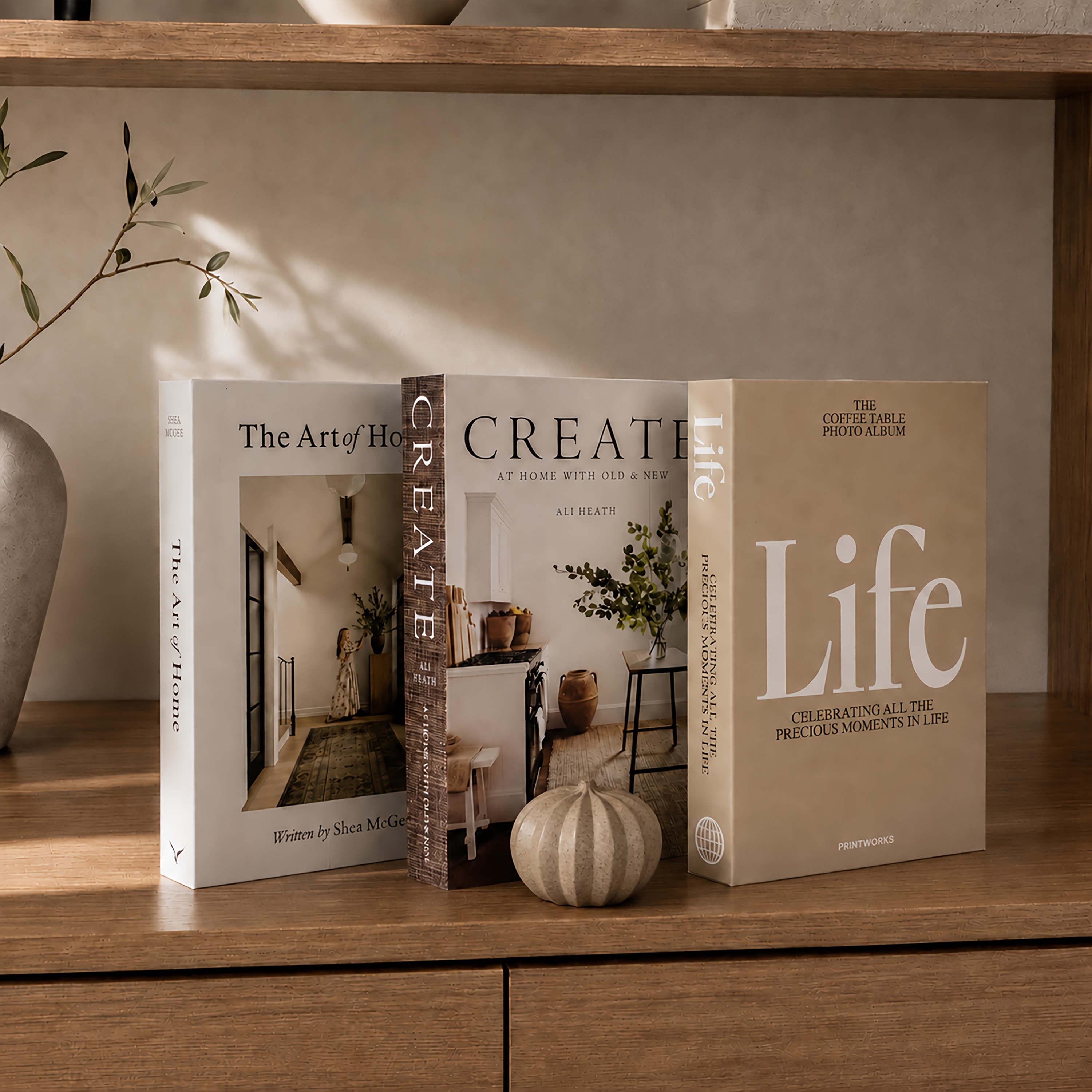 TEMU A Set Of 3 Decor Fake Books, Perfect For Decorating Your Desk At Home Or Placing On An Office Bookshelf, Stylish Decorative Accents, And Props