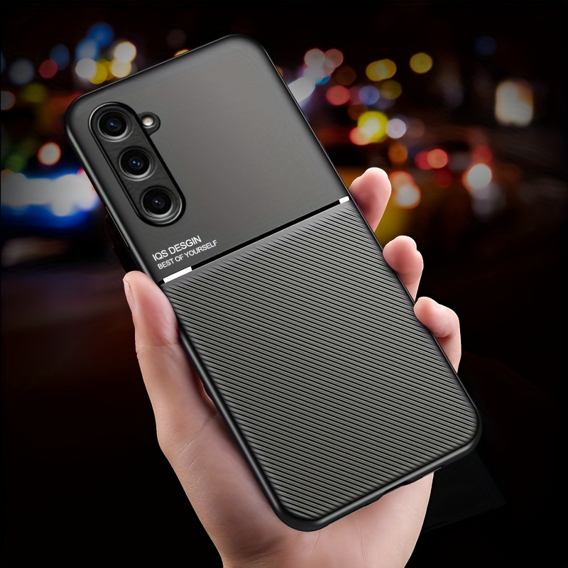 

S23/s23+/s23ultra/s23fe New Phone Case, S22/s22+/s22ultra Magnetic Phone Case, Simple, High-end, Ultra-thin, Protection Anti-drop Case, For Men And Women