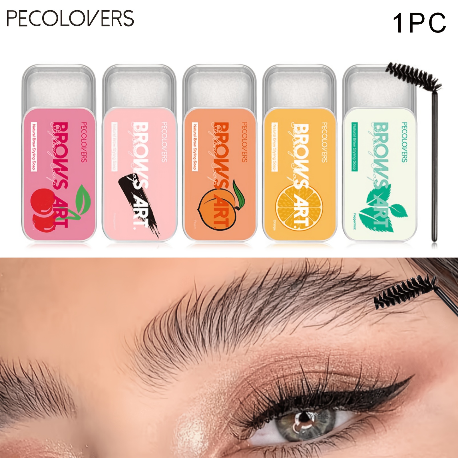 Long-Lasting Quick-Setting Clear Brow Styling Soap