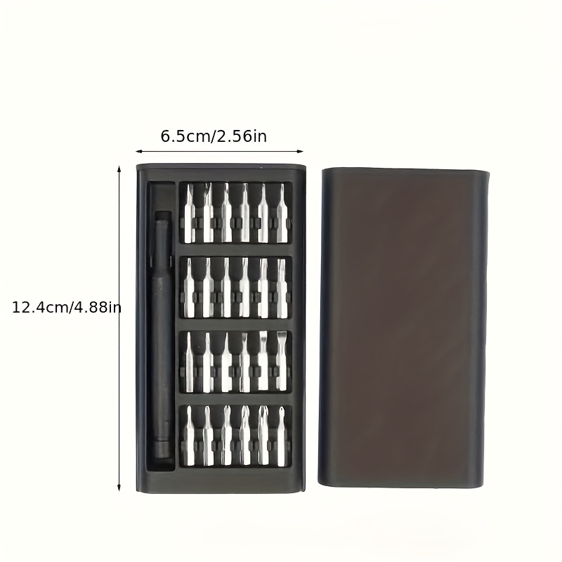 25-in-1 Precision Screwdriver Set, Repair Tool, Suitable For Mobile Phone And Tablet Pc Disassembly, Durable Plastic, To Charge-with A Of Screw Head