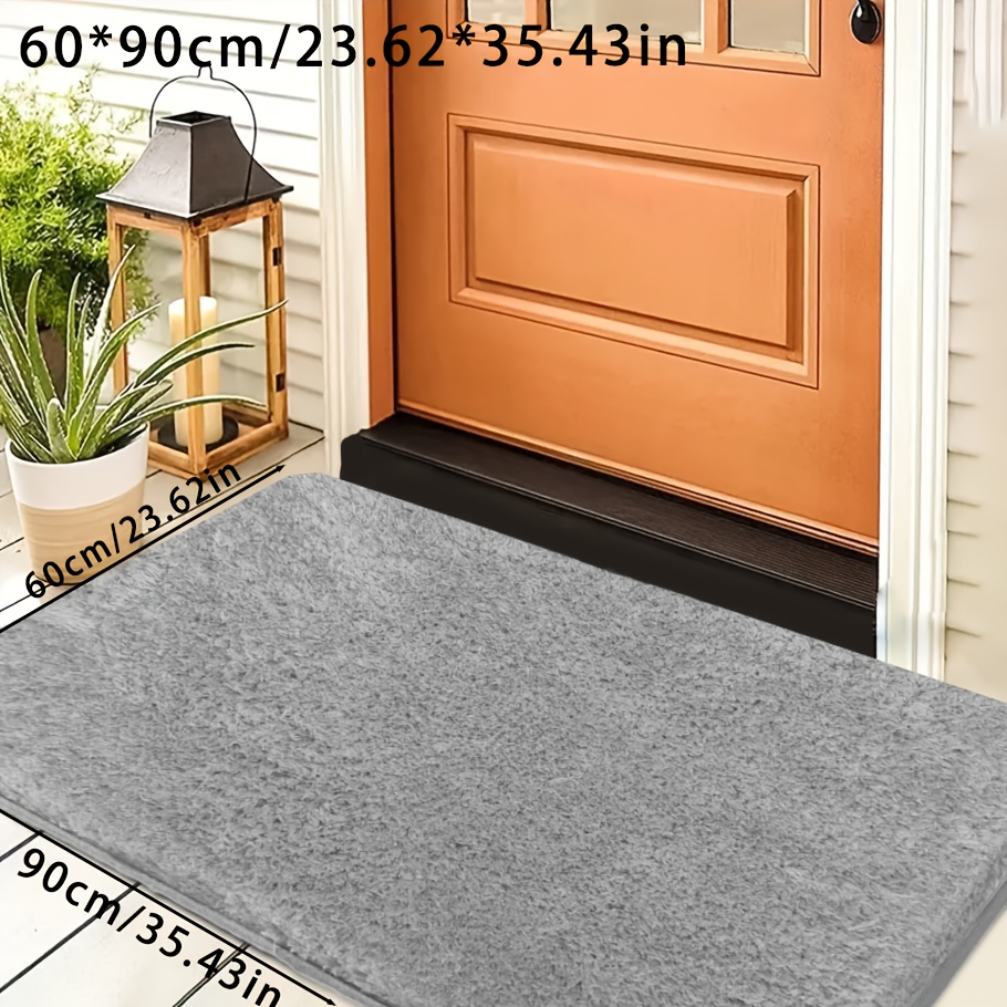 TEMU Premium Bathtub Mat, Absorbent Non-slip Bathroom Rug Set, Fade-resistant Comfortable Carpet, Bathroom Accessory, Home Decor, Room Decoration,