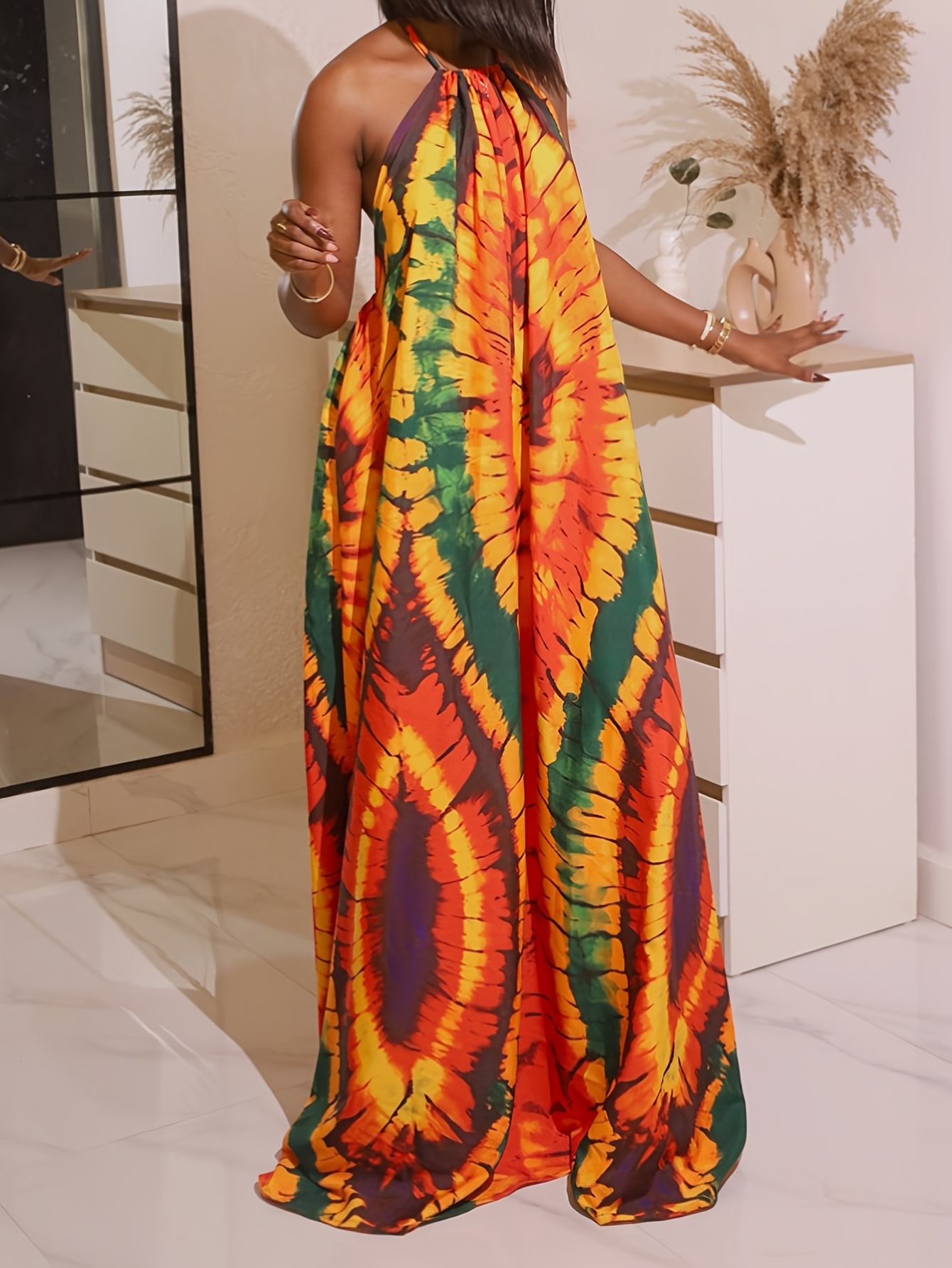 tie back dresses sold on Temu United States