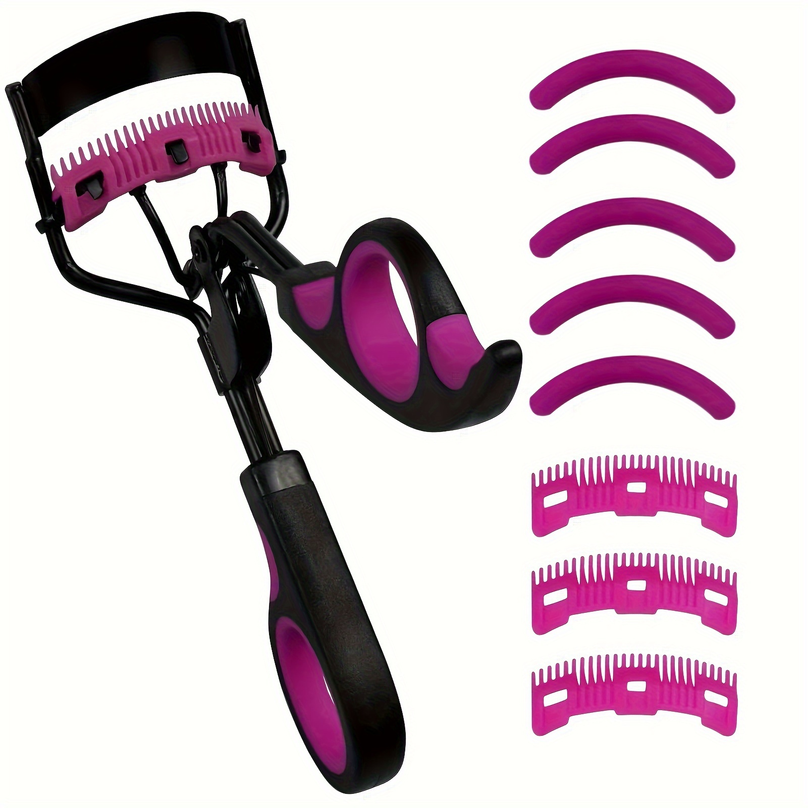 Eyelash Curler With Comfort Grip, Eyelashes Curlers Eyelash Clipper Premium  Lash Curler Makeup Tool For Women And Girls