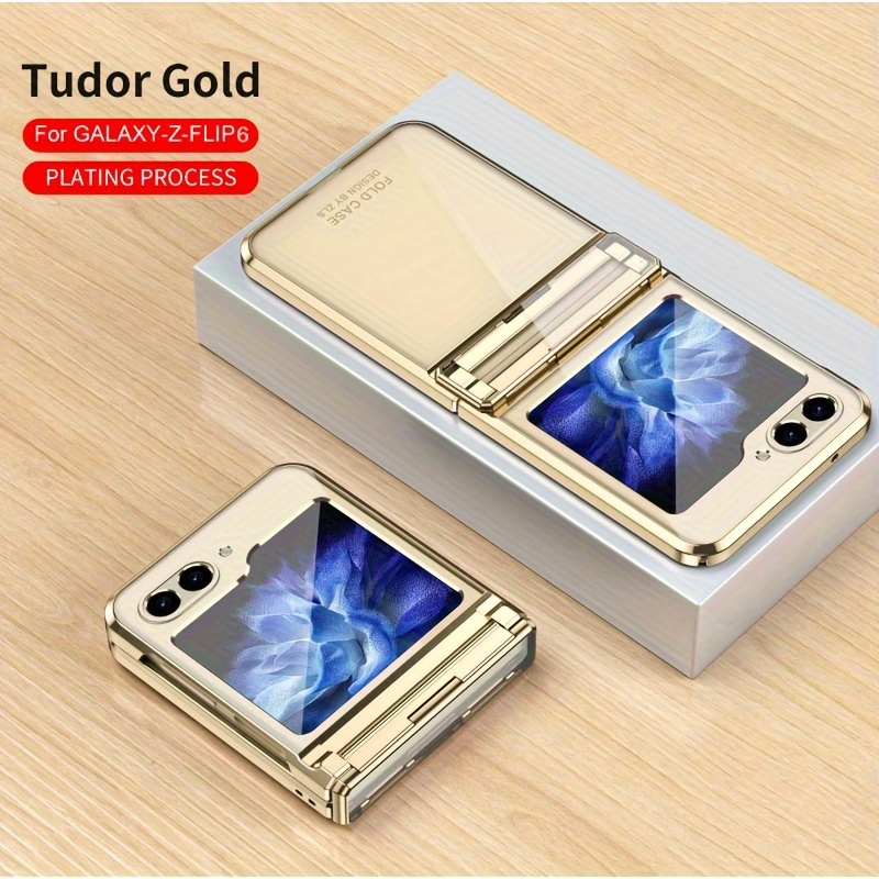 

New -end Electroplated Folding Zflip6 Phone - Ins