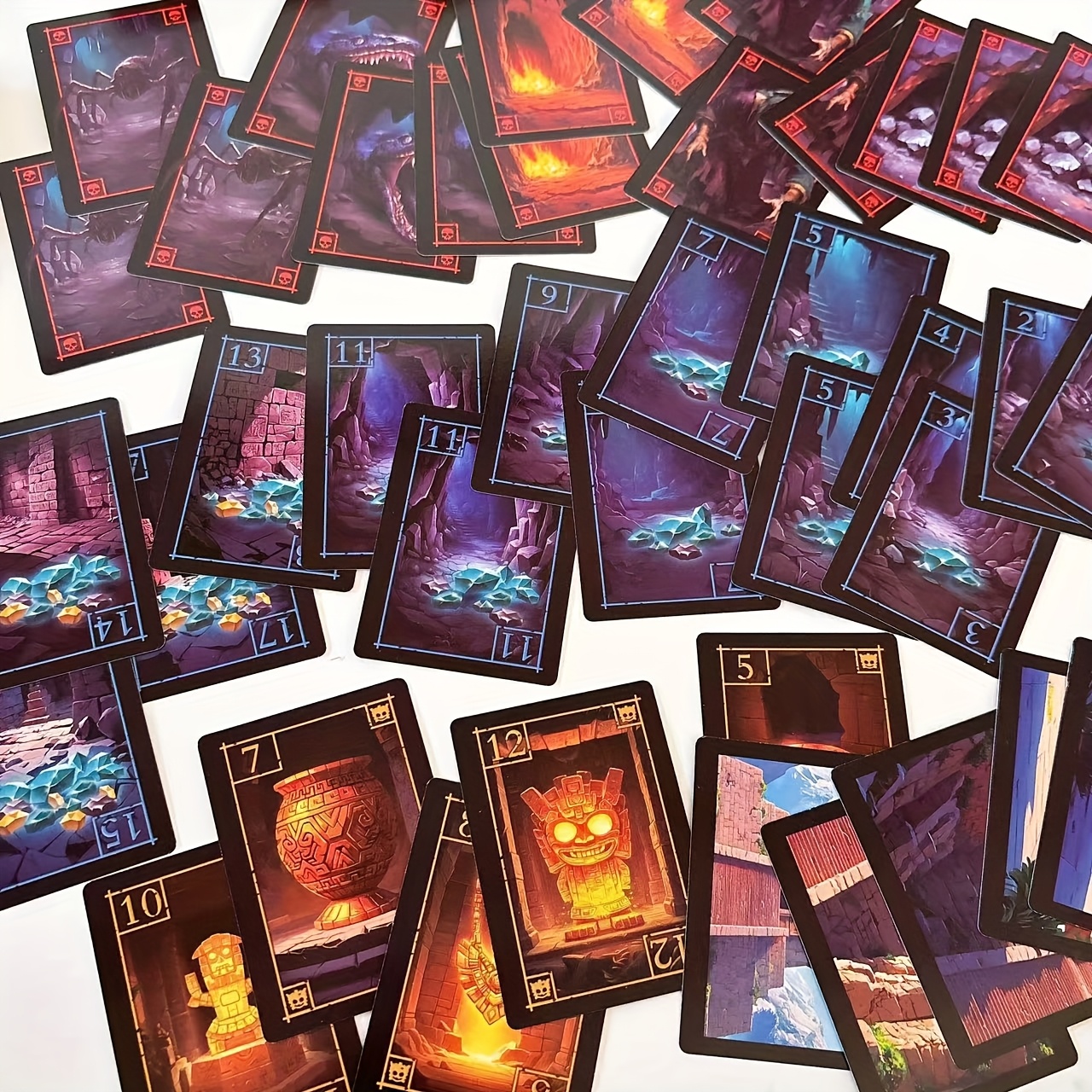 Incan Treasure: Aboard the Inca Treasure Hunt, Strategy Adventure Game for 3-8 Players, Family Fun Party Game, Outdoor Adventure, Paper Material, Perfect Gift