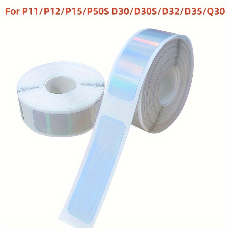 

Thermal Label Paper Roll For Laser & Inkjet Printers - 160 Adhesive Sticker Labels Compatible With P11/p12/p15/p50s D30/d30s/d32/d35/q30 - 12mm X 40mm Multi-purpose Self-adhesive Printing Labels