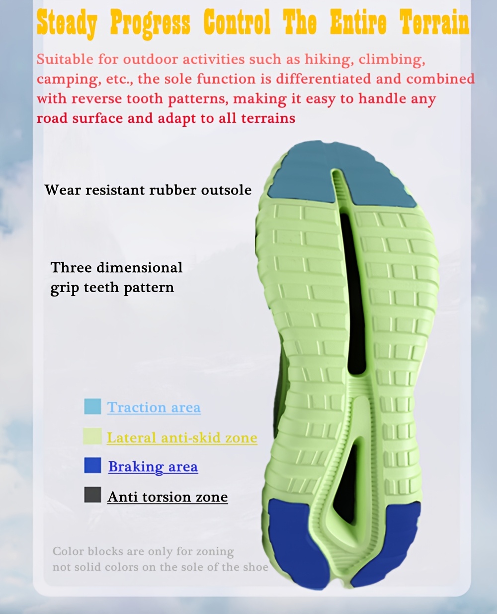 Men'S Technology Carbon Board Running Shoes | Breathable Athletic Sneakers with Cushioned Shock Absorbing EVA Chunky Sole, Casual Sporty Look, Slip-resistant Wear-resistant All-Terrain Grip for Gym, Jogging, Marathon - Running & Work Out Training Sh