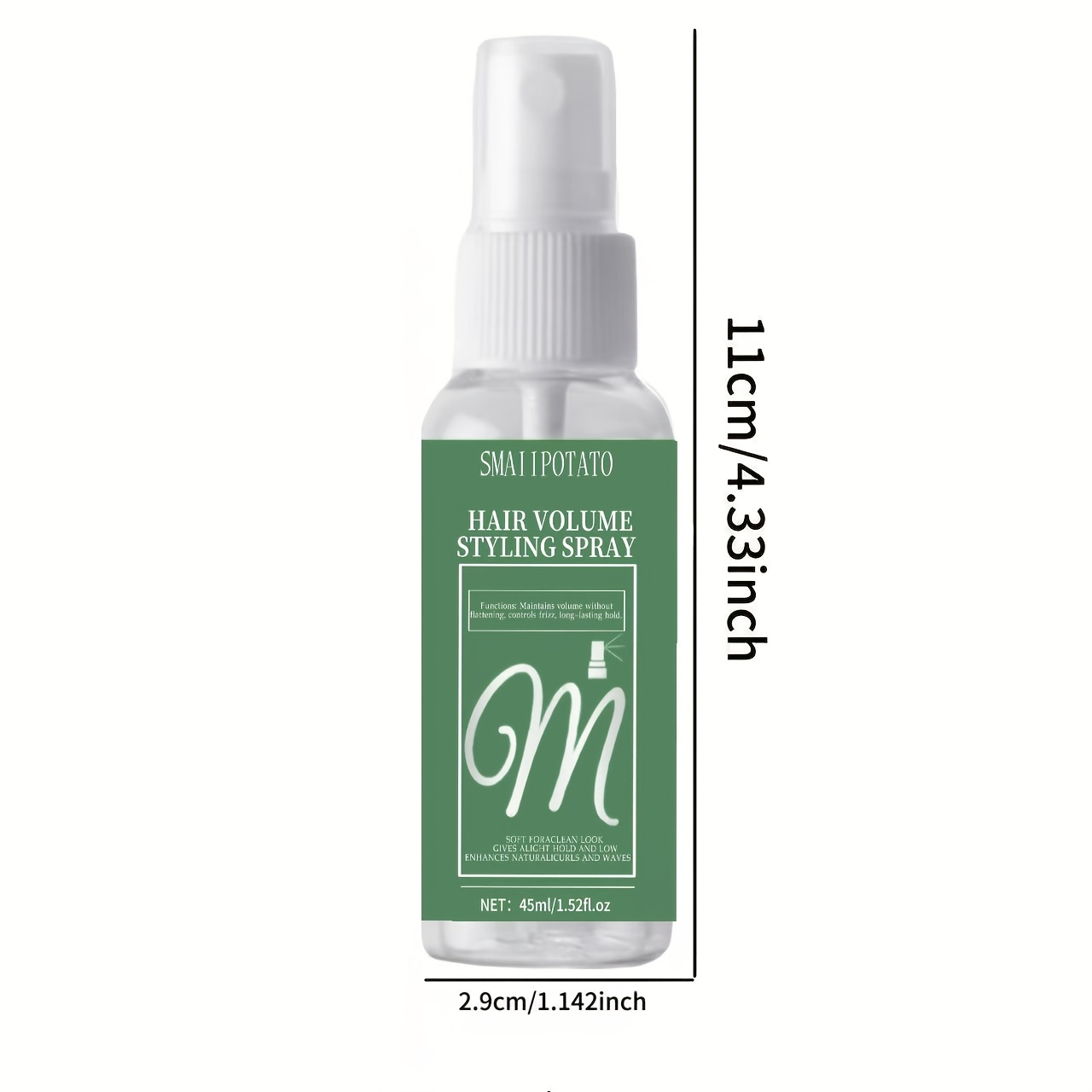Create Fluffy Hair, Necessary For , Refreshing And Lasting Oil Control, No-wash Styling, Strong Styling Spray, Quick Drying, Natural Effect And Lasting Styling.