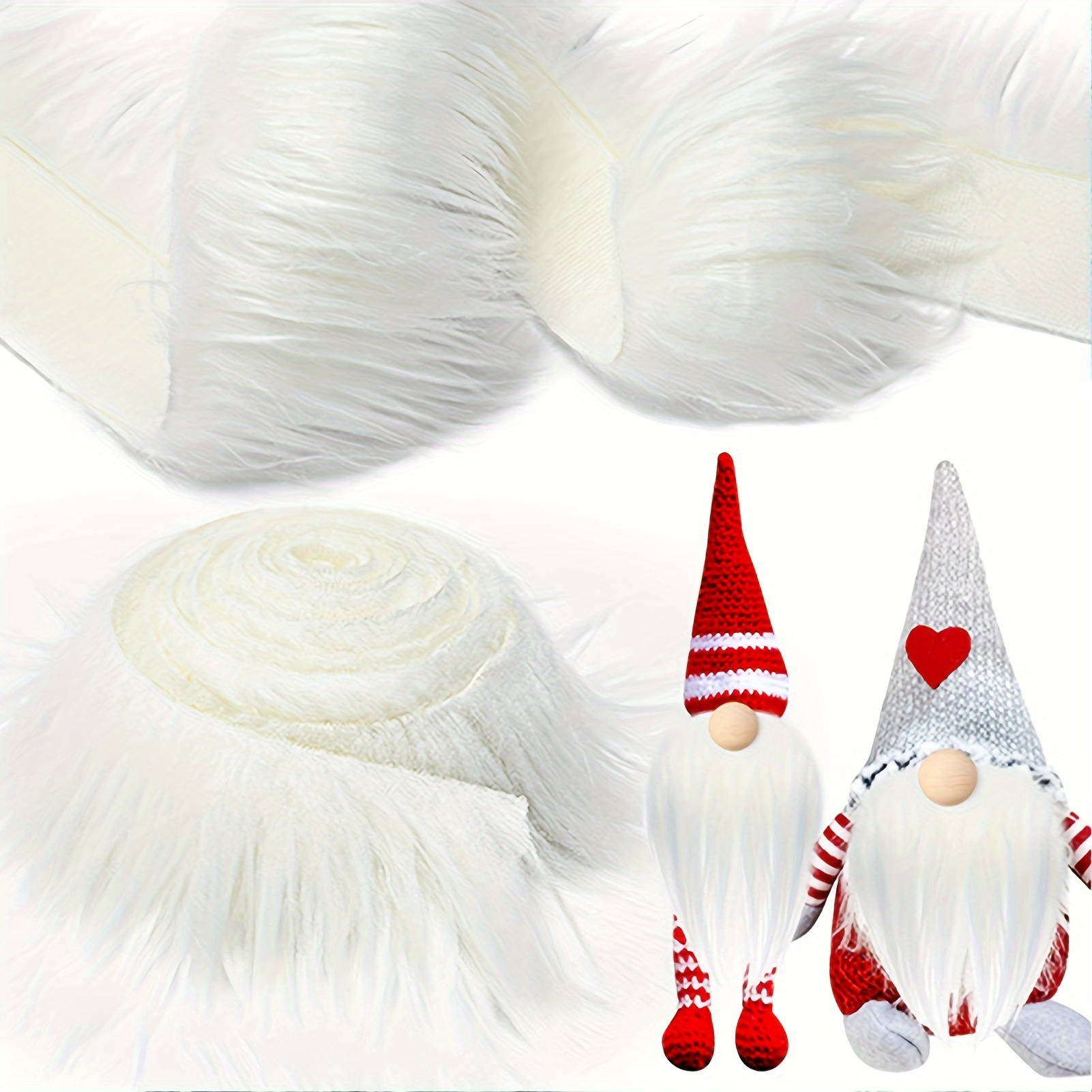 

Festive 150cm/59in Long Artificial Fur - Diy Gnome Costumes, Christmas Party Decor, And